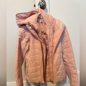 lululemon athletica Another Mile Light Pink Puffer Jacket
